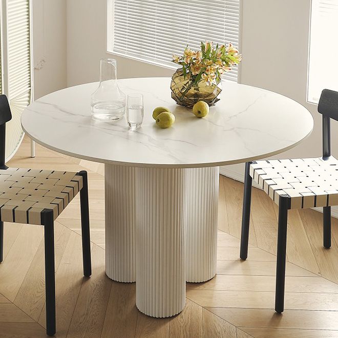 Tavolo rotondo tavolo da dinette tavolo da cucina per sala da pranzo contemporanea per interno