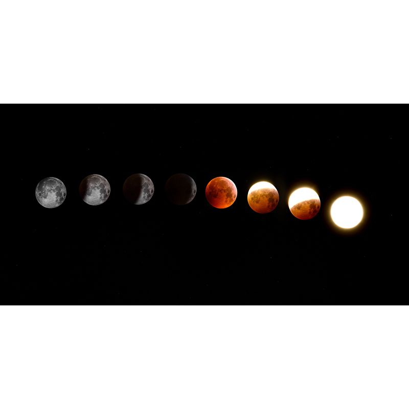 Environment Friendly Mural Wallpaper Galaxy Photography Bedroom Wall Mural