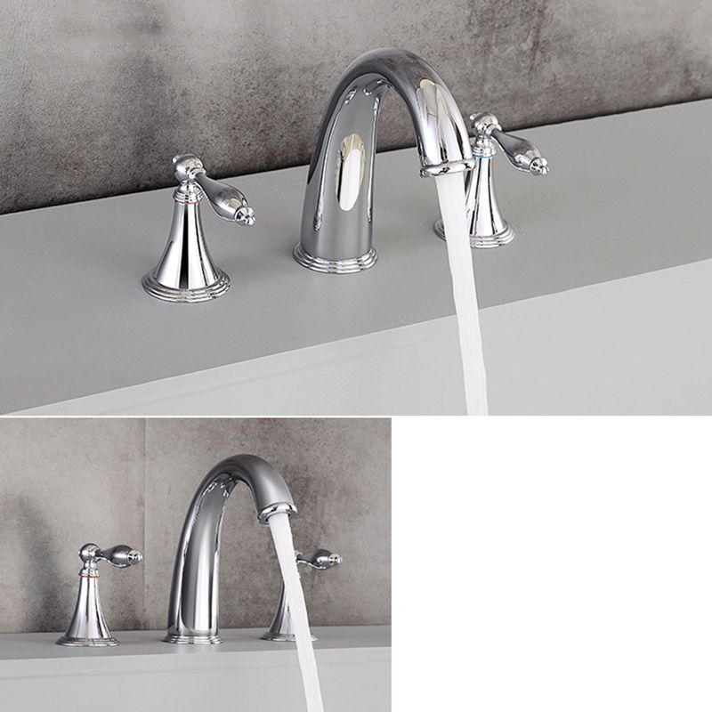 Traditional Style Roman Tub Faucet Copper Deck-Mount Roman Tub Faucet