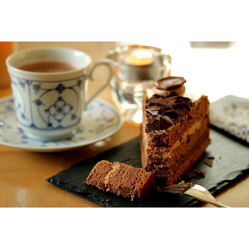 Cake Dessert Mural Wallpaper Modern Commerce Shop Decoration Stain Resistant Wall Decal