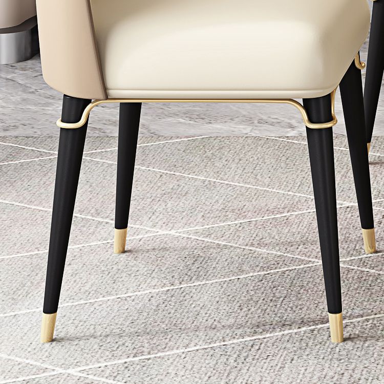 Glam 1/3/4/5/7/9 Pieces Round Dining Table Set with Sintered Stone Top Turntable Furniture