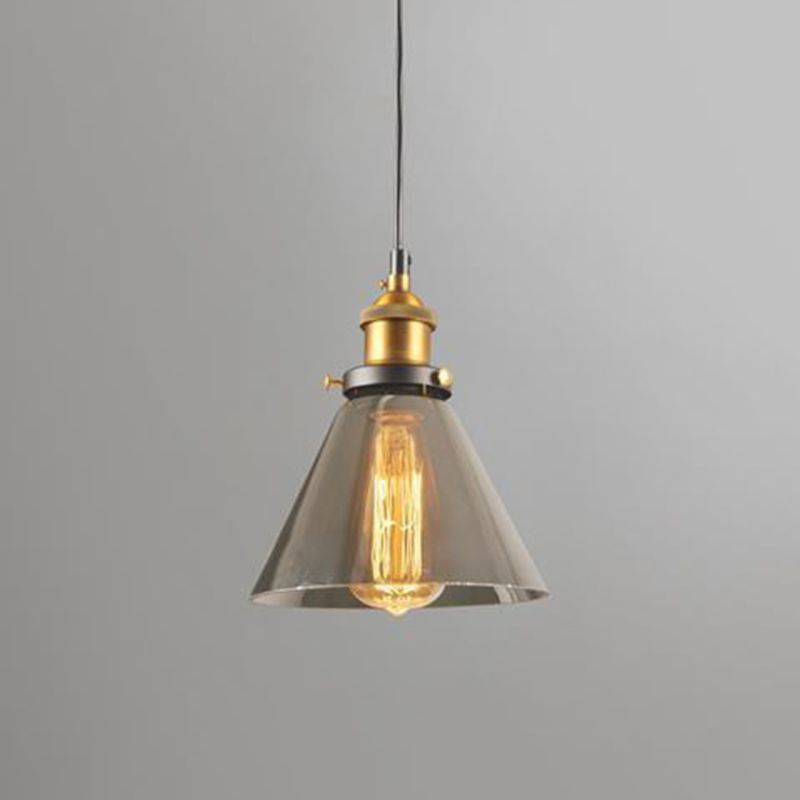 1 Light Hanging Pendant Lights Nordic Industrial Style Mirrored Glass Pendant Ceiling Lights