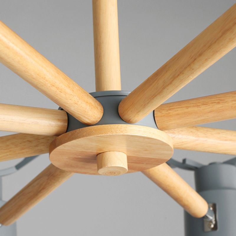 Luces de araña de forma de asta de forma de lámpara de metal moderna accesorios de iluminación