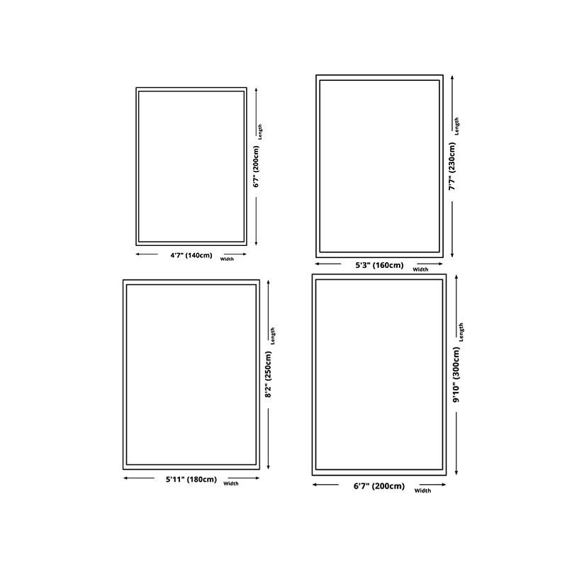 Gray Modern Carpet Polyester Check Pattern Carpet Stain Resistant Carpet for Living Room