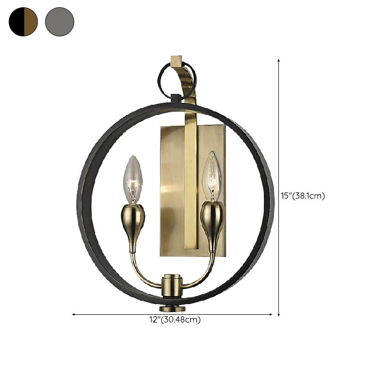 Modern Wall Sconce Linear Shape Wall Light with Metal Shade for Living Room