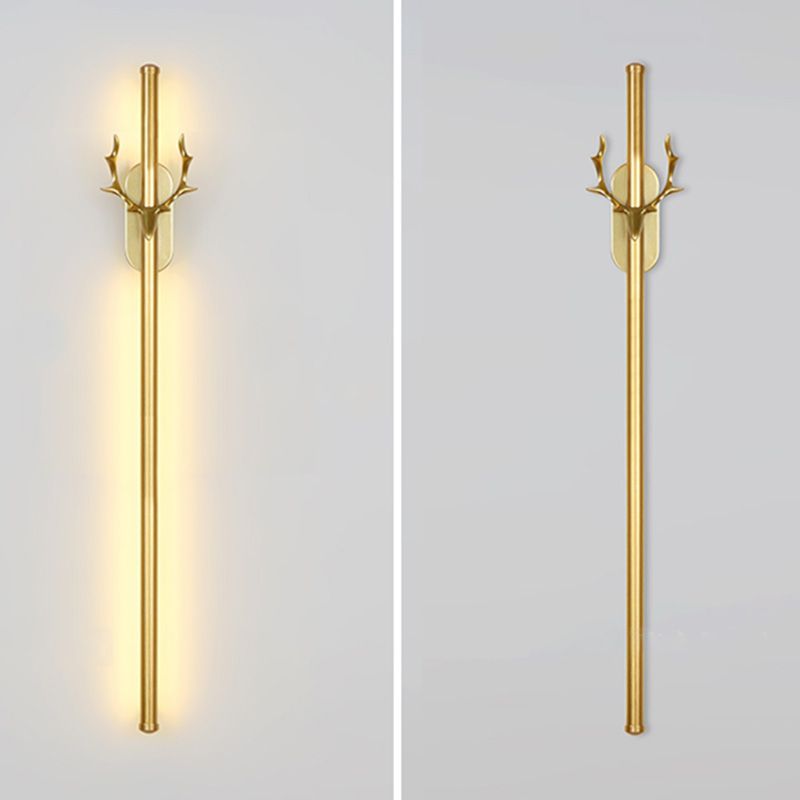 Contemporary Linear LED Lamp Wall Lighting Ideas for Living Room Sitting Room