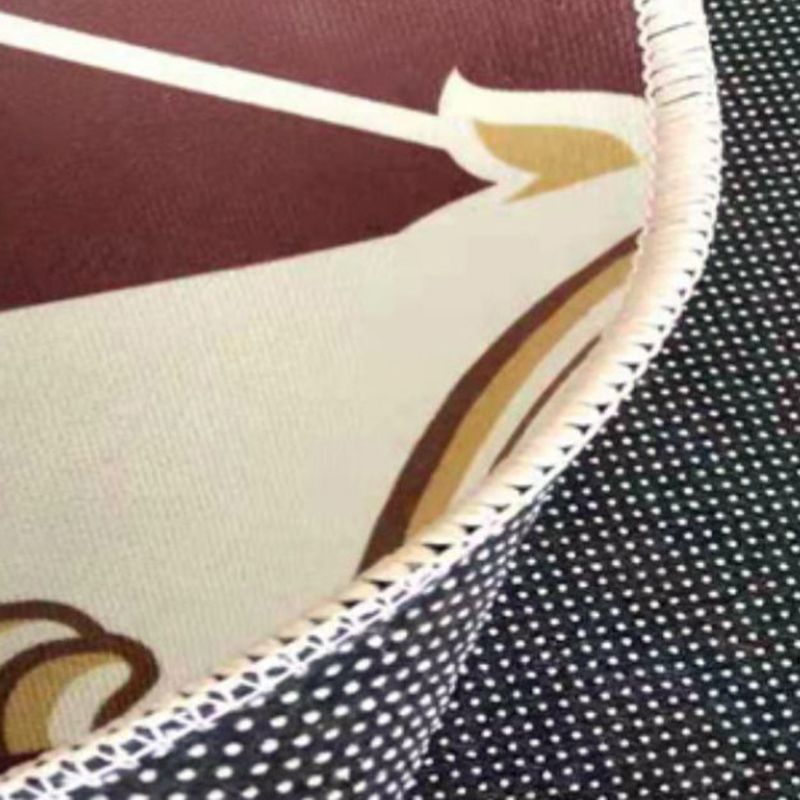 Solid Color Ink Traces Rug Polyester Modern Carpet Non-Slip Backing Area Rug for Home Decoration