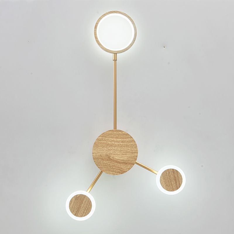 Multi -Leuchten rechteckige Wandlampen moderne Metallwandlampen im modernen Stil