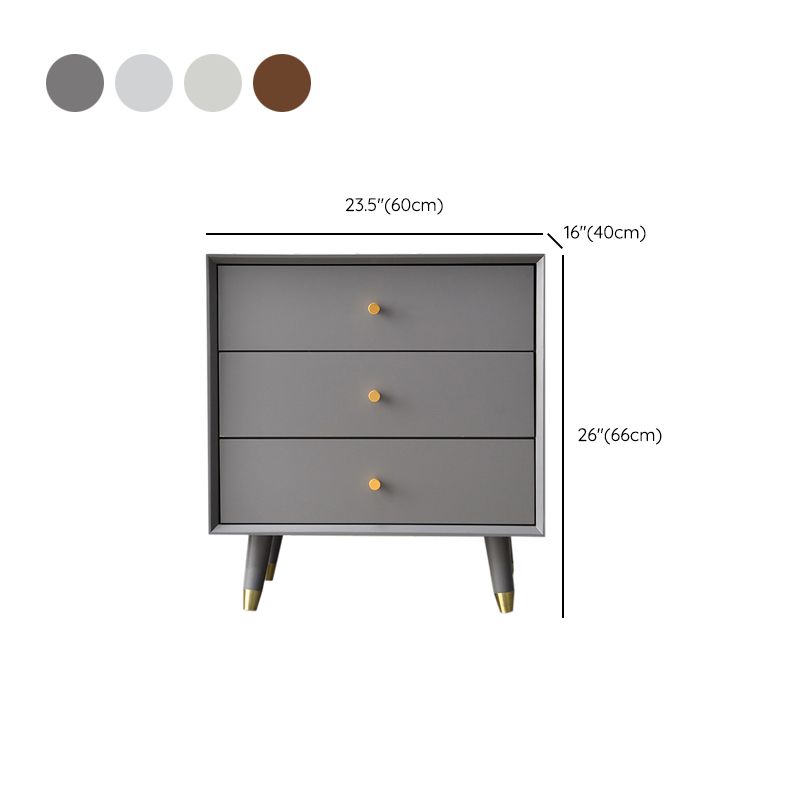 Wooden Storage Chest Dresser Contemporary Glam Chest with Drawers