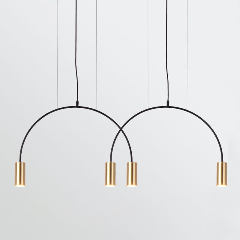 Cylinder Island Lighting Fixtures Contemporary Metal Island Light Fixtures for Kitchen