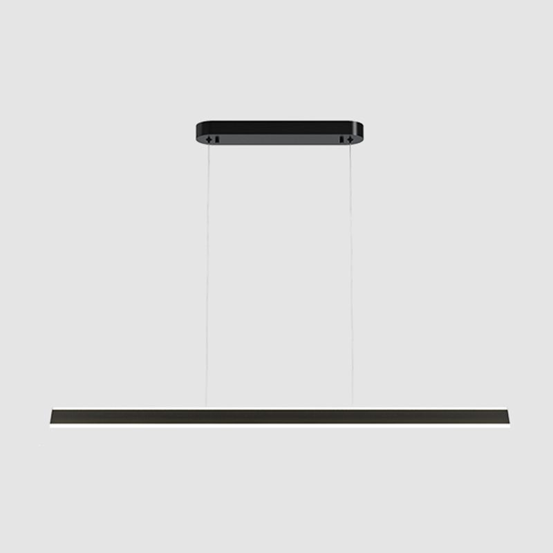 LED Island Lamp Modern Island Hanging Lamp with Acrylic Shade for Bedroom