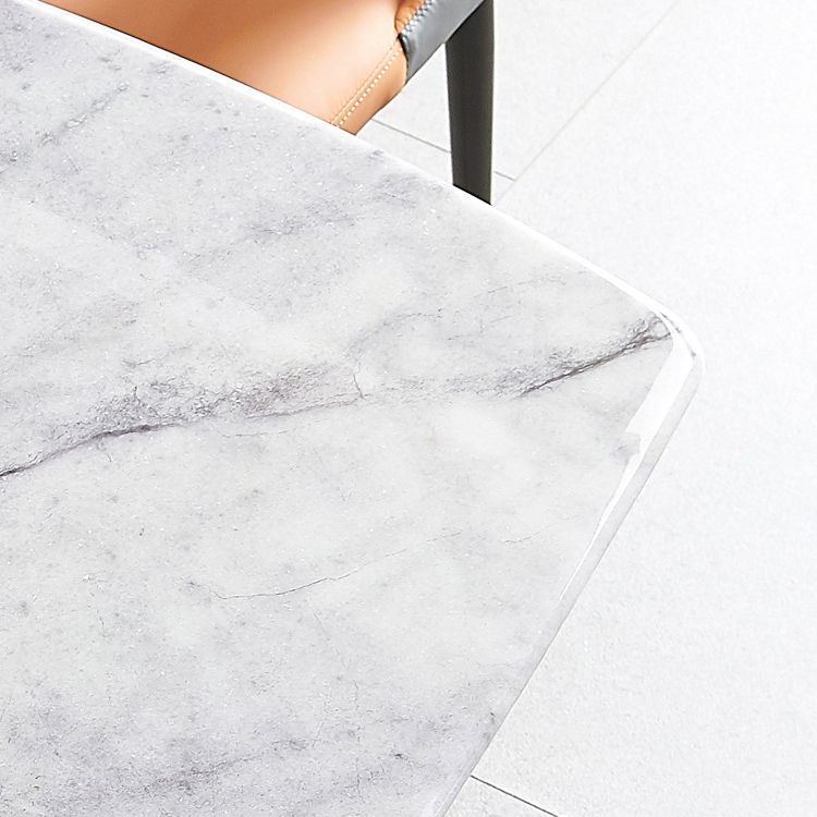 Rectangle Modern Dining Table Set 1/2/5/7 Pcs Dinette Set for Dining Room