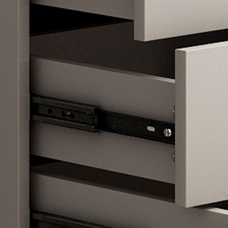 15.6-inch Width Storage Chest Dresser Glam Storage Chest with 3 Drawers