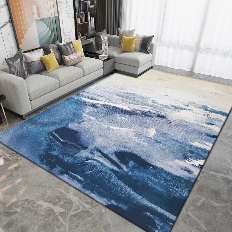 Eenvoud Area tapijt trendy polyester abstract patroon binnen tapijt niet-slip tapijt voor woonkamer