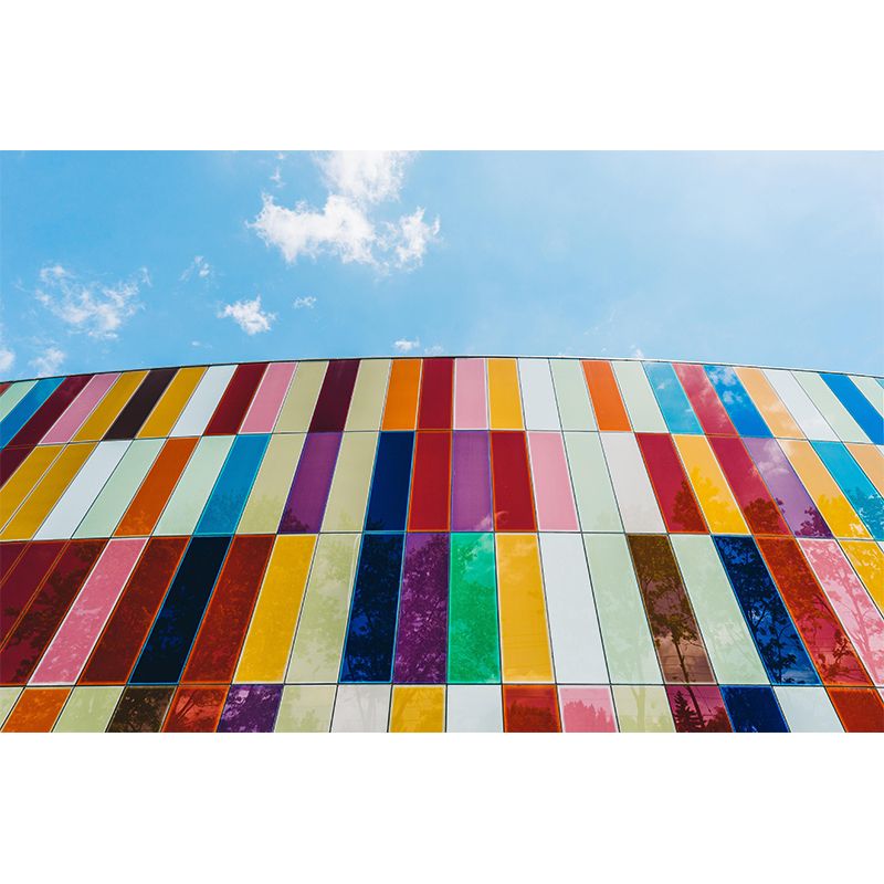 Modern Building Mural Wallpaper Custom-Made Wall Covering for Meeting Room