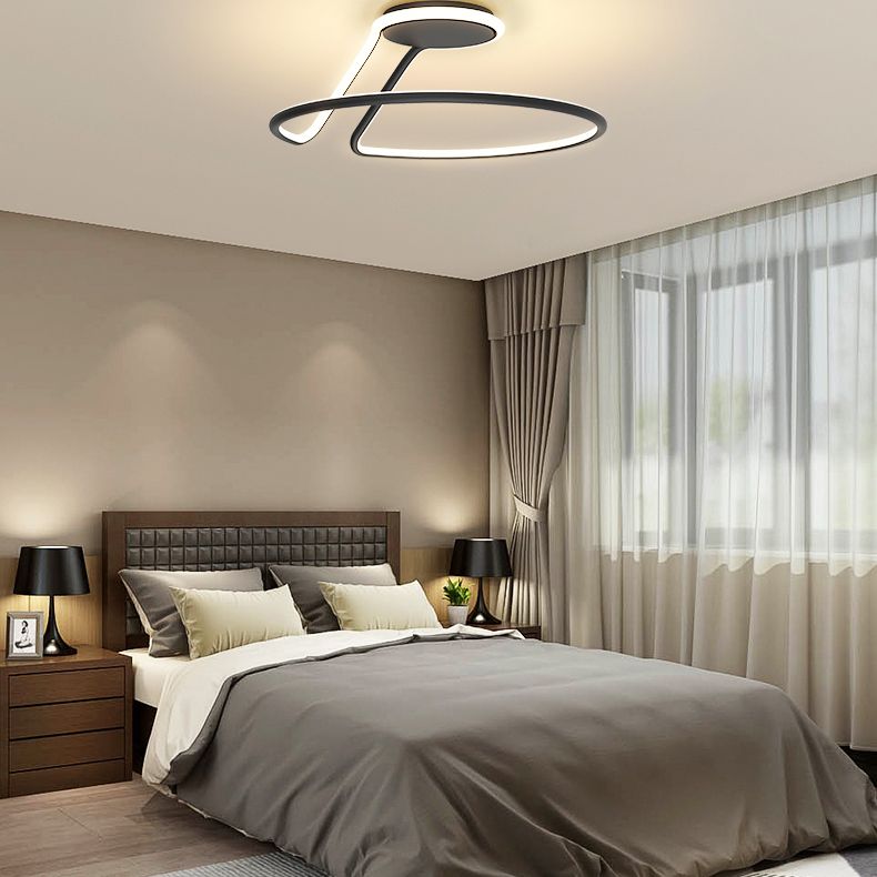 Circular Semi Flush Mounted Plafond Light
