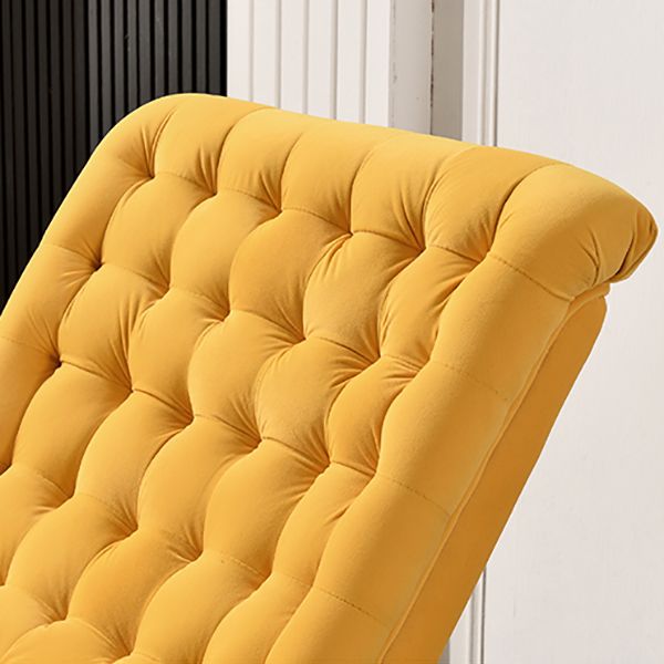 Solid Wood Base Leisure Chaise Rocking Chair Modern Home Lazy Sofa Chair