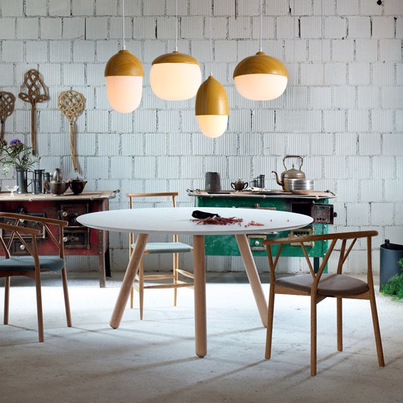 Untersuchungsraum hängende Decke Hanges weißes Glas Decken Deckenpendellicht mit 1 Licht