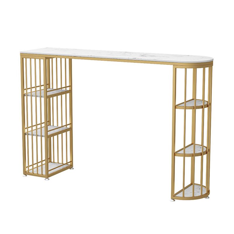 Glam Pub Table Specialty 41-inch Bar Height Bar Table for Small Places