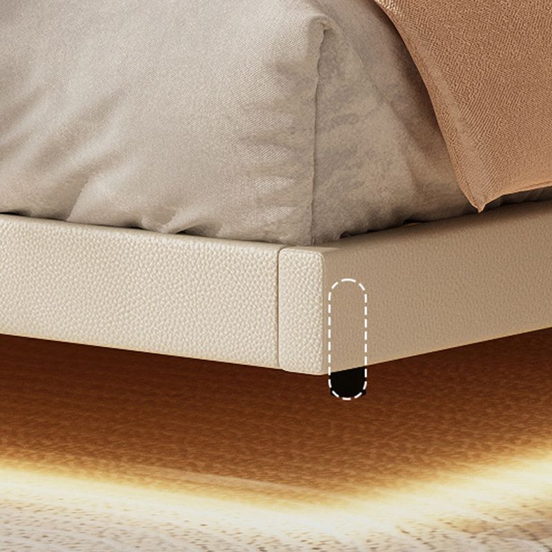 Solid Wood Platform Bed Frame Contemporary White Platform Bed