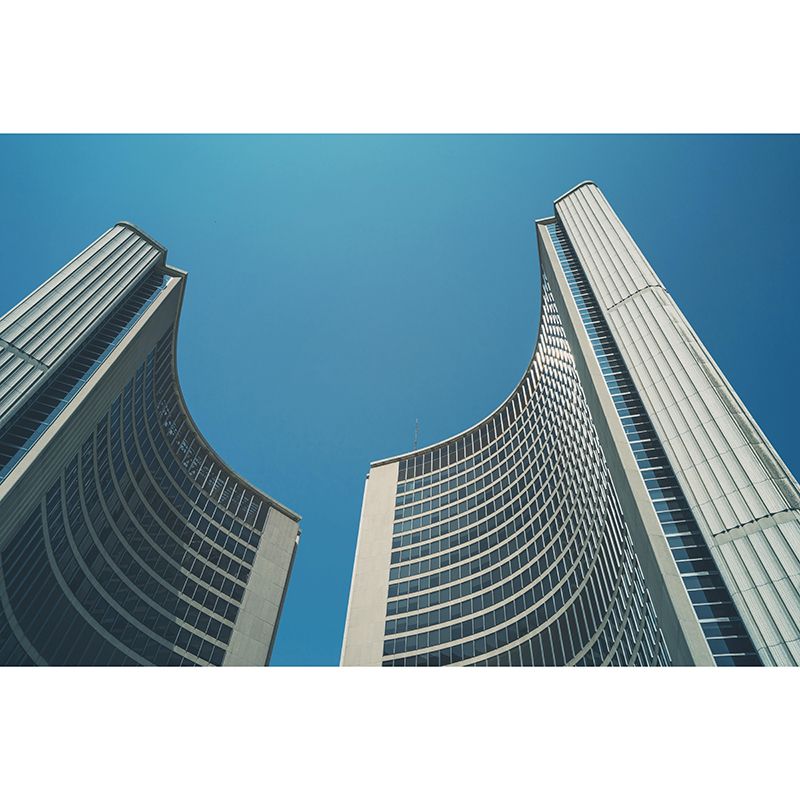 Construction Mural Contemporary Mildew Resistant for Sleeping Room Decor