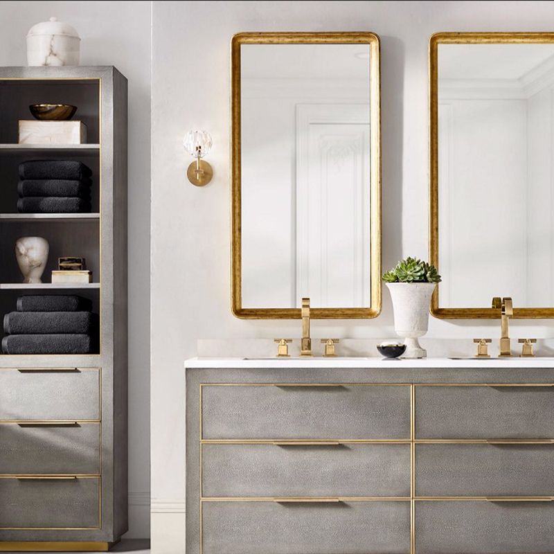 Modern Luxury Style Spherical Shade Wall Sconce Glass Sconces For Living Room