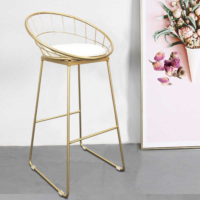 Glam Style Round Bar Table Set 1/3/5 Pieces Solid Wood Counter Table for Indoor