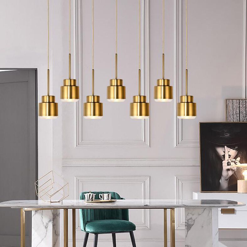 Lampade a soffitto contemporanea di semplicità della fattoria con ombra chiara