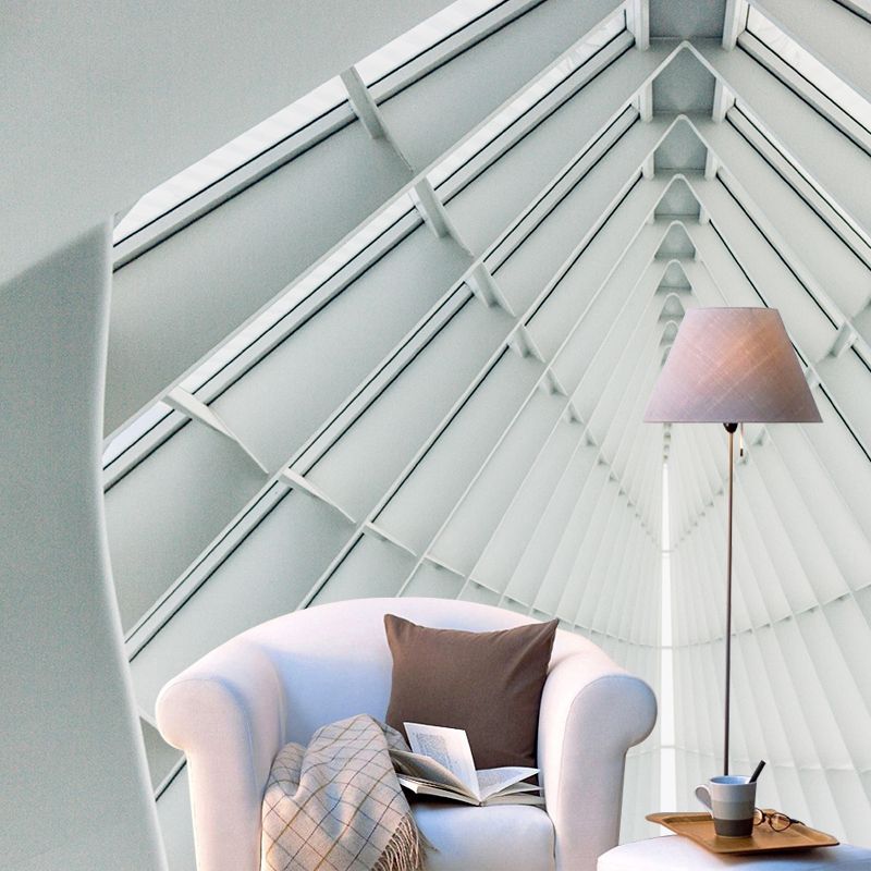 Environmental Photography Geometry Wall Mural Sitting Room Wallpaper