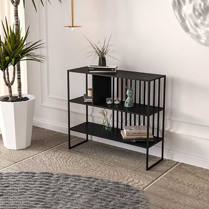 3-shelf with Rectangular Shelves Bookshelf 11.8" W Etagere Shelf Bookcase