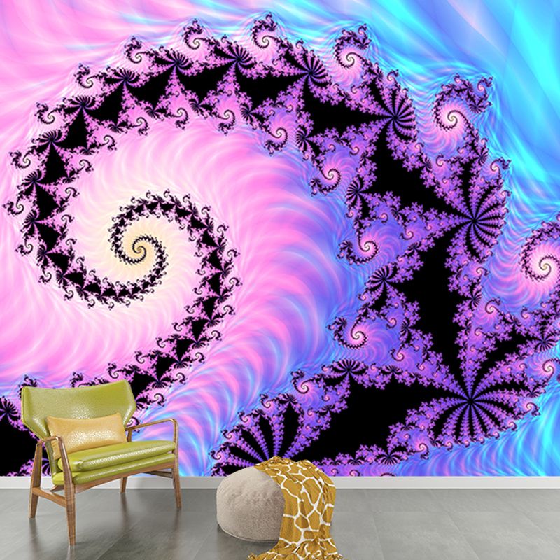 Abstract Minimalism Wall Murals Moisture Resistant Wall Covering for Living Room