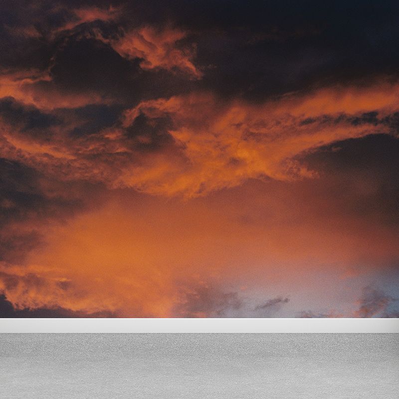 Photography Stain Resistant Mural Wallpaper Beautiful Sky Living Room Wall Mural