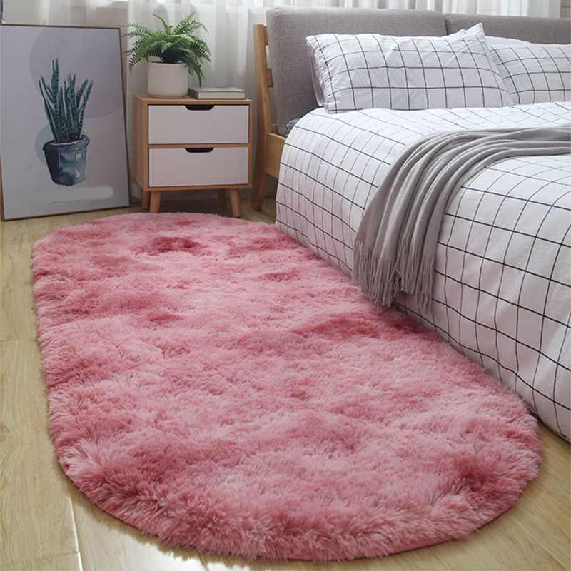 Multi-Color Tie Dye Rug Shag Western Area Rug Pet Friendly Anti-Slip Carpet for Bedroom