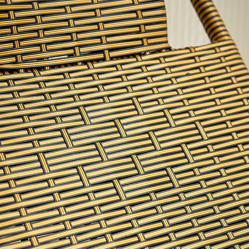 Modern Reclining Rocker Chair Wicker Rocking Chair for Home Decor