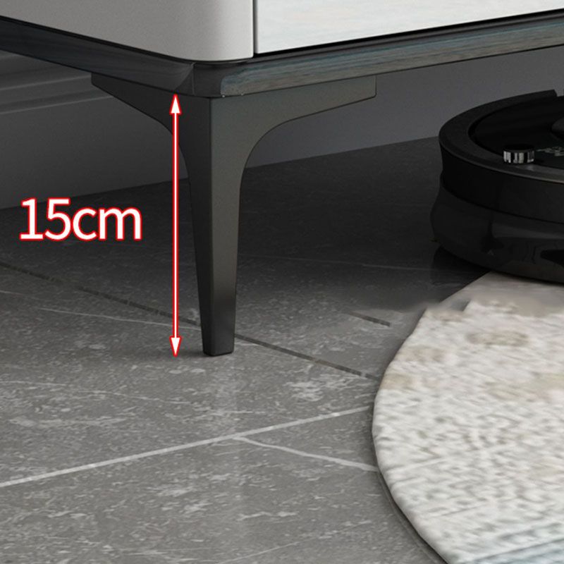 Contemporary Marble Lingerie Chest Vertical Storage Chest for Bedroom