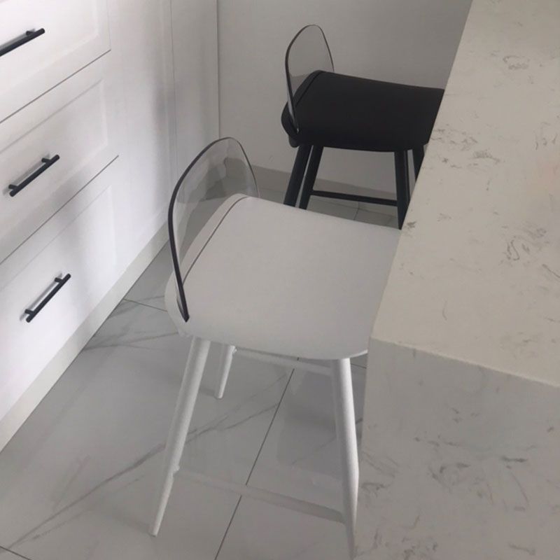 Skandinavischer Barhocker mit Quadrat-Sitzschalterstuhl für Küche (Bar 2)