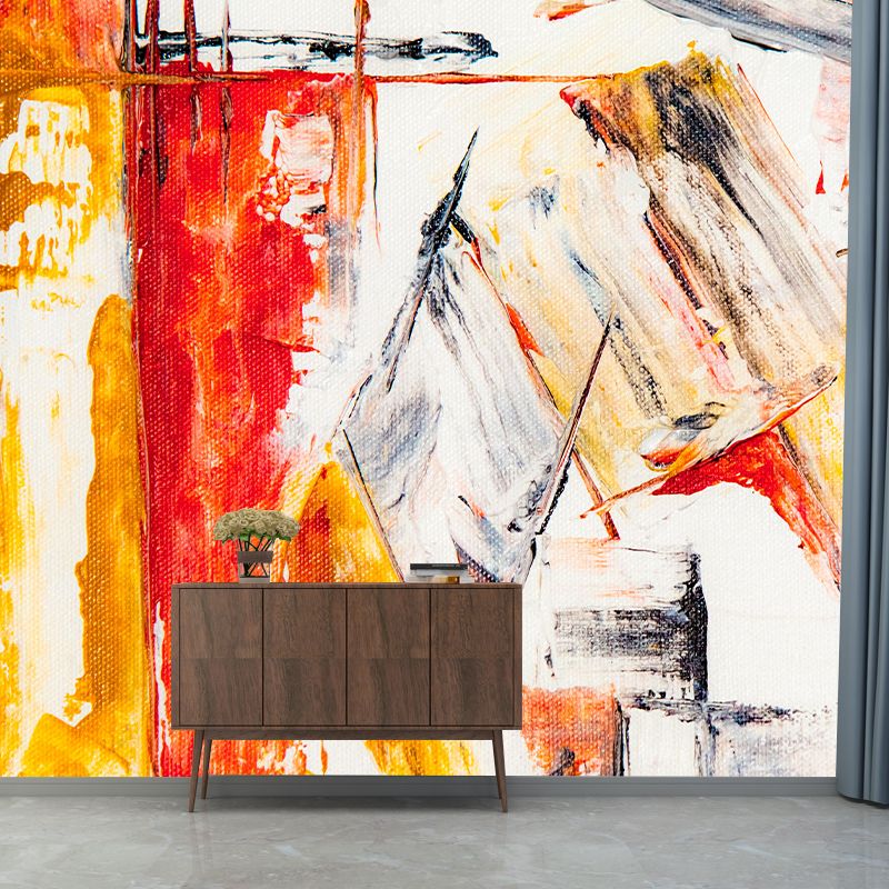 Abstract Print Mural Mildew Resistant Wall Wallpaper Bedroom Wall Mural