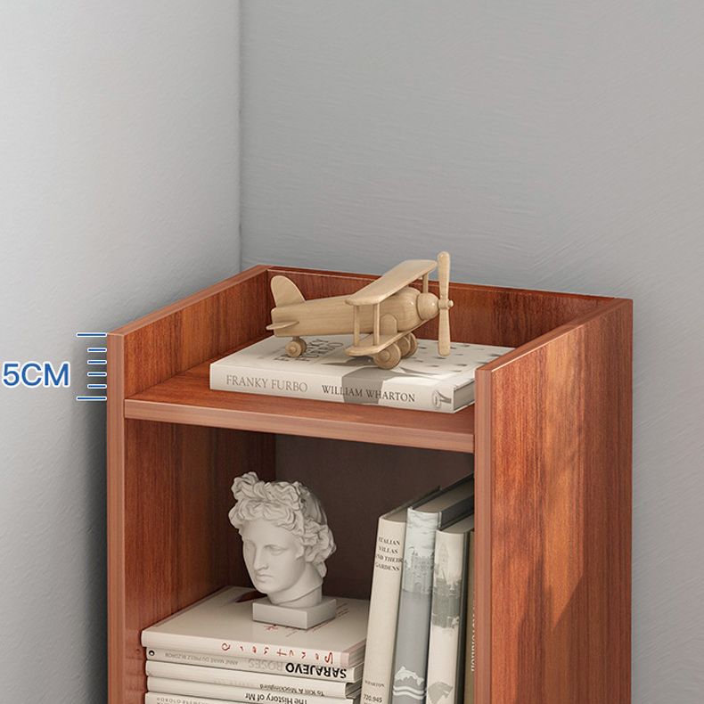 Contemporary Rectangle Standard Chest with Shelves for Living Room
