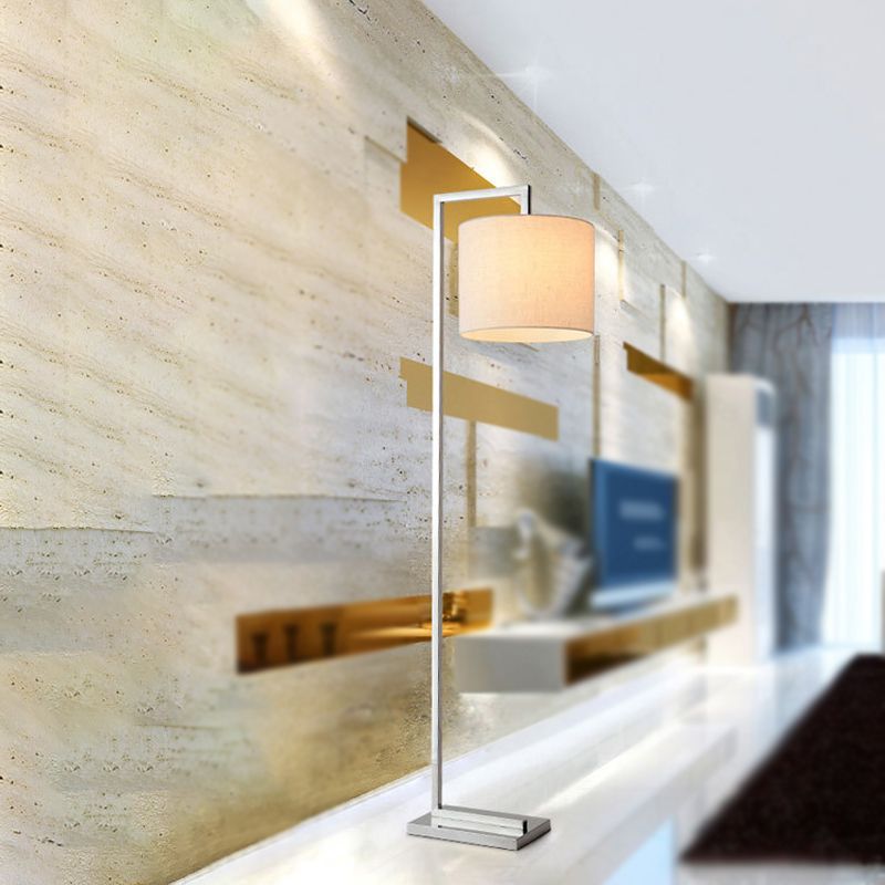 Lámpara de lectura de cilindro de beige Modernismo LED LED LECHE PARA SALA DE AVISO