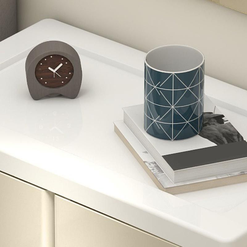 Modern Storage Cabinet with Drawer Plastic Wardrobe Armoire for Home