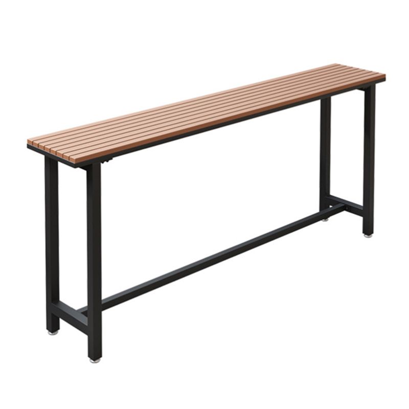 Modern 1/2/5 Pieces Reclaimed Wood Bar Table Set Fixed Table Counter Table