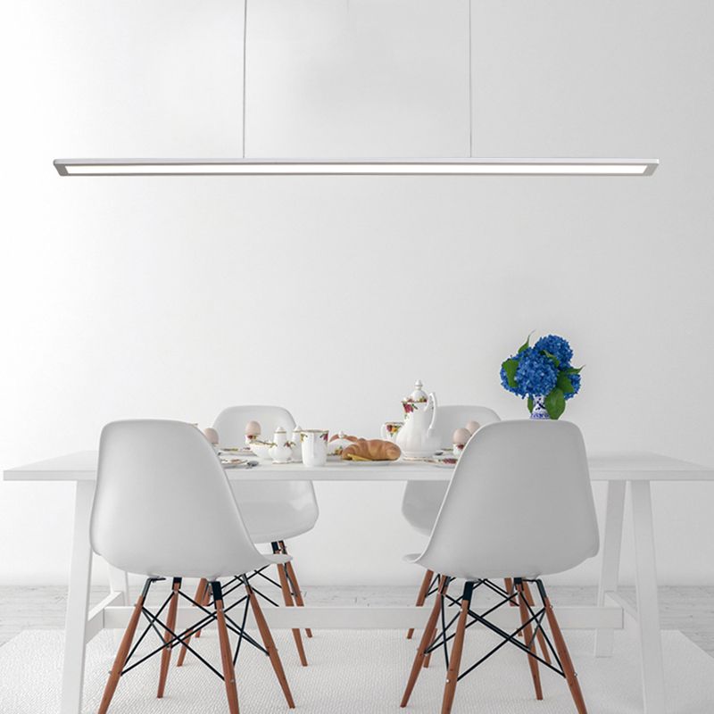 Simple Hanging Island Light LED Hanging Lighting Fixture for Dining Room