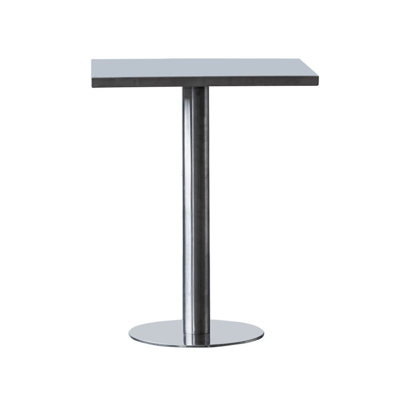 1/2/3/5 Pieces Industrial Bar Set Stainless Steel Bar Stool and Table Set