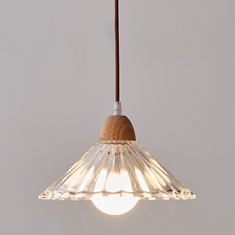 Estilo moderno Luz colgante Capacidad de iluminación de colgante de vidrio creativo para el comedor
