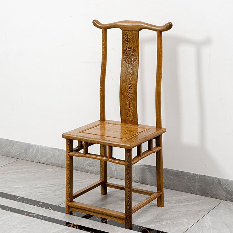 Traditional Style Solid Wood Dining Set with Rectangle Shape Table and 4 Legs Base