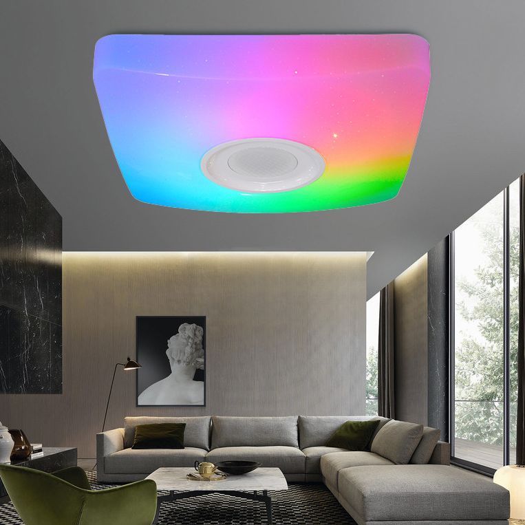 Unterputz-Deckenleuchte, LED-Licht, intelligentes Bluetooth-Musiklicht, buntes Licht, Ladenleuchte