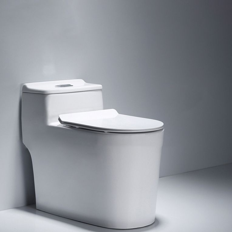 Modern One Piece Toilet Bowl Floor Mount Flush Toilet with Seat