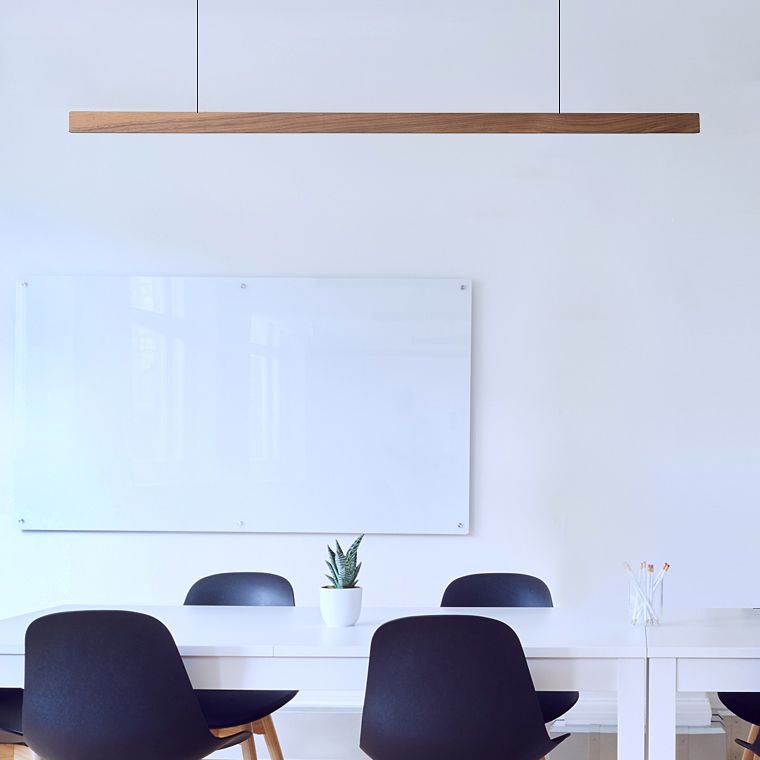 LAMPE DE PLADIER MINIMALISME DE BOIS ALIMENTATION PRENDANT LED LIGHT pour la salle à manger