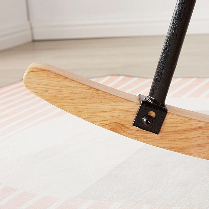 Contemporary Nursery Sofa Rocking Chair Indoor Rocking Chair with Ottoman