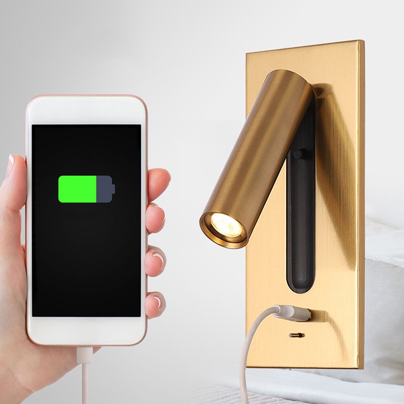 Simplicidad moderna Luce de pared de la pared Luz de aluminio Luz de la pared para la cama